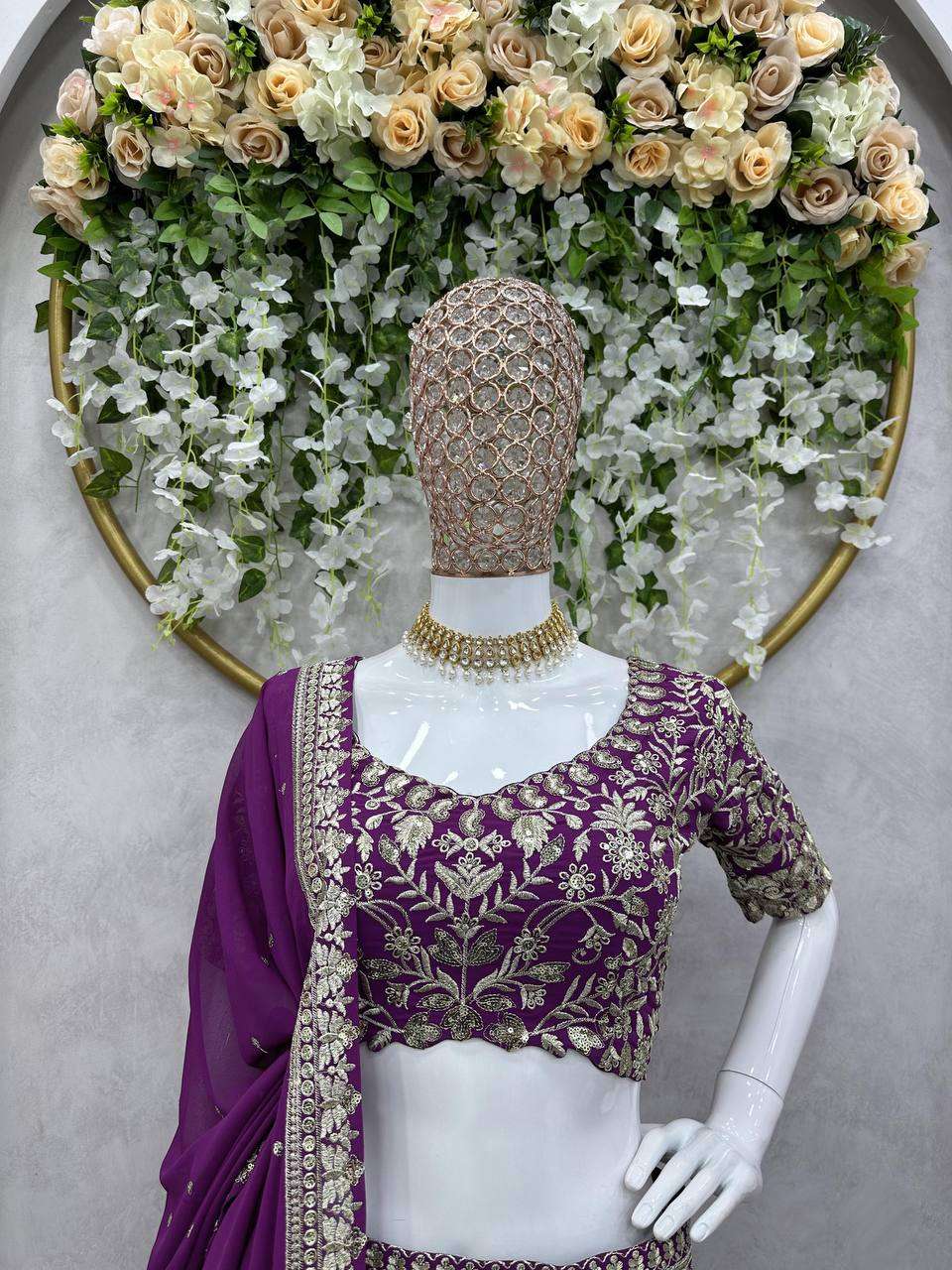 QRC 227B LEHENGA CHOLI