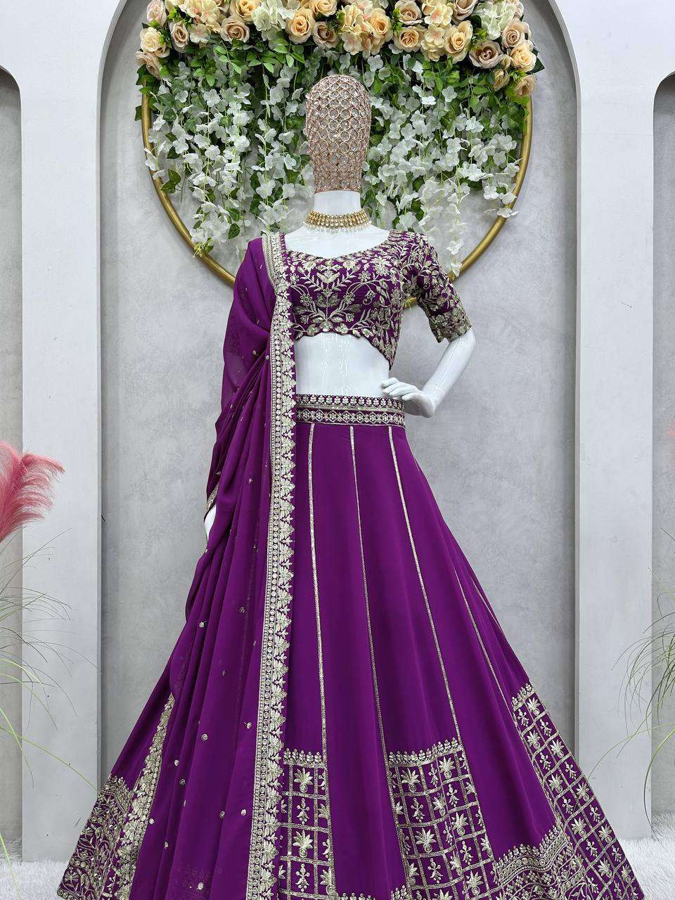 QRC 227B LEHENGA CHOLI