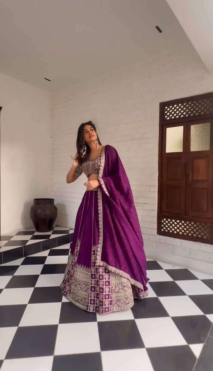 QRC 227B LEHENGA CHOLI