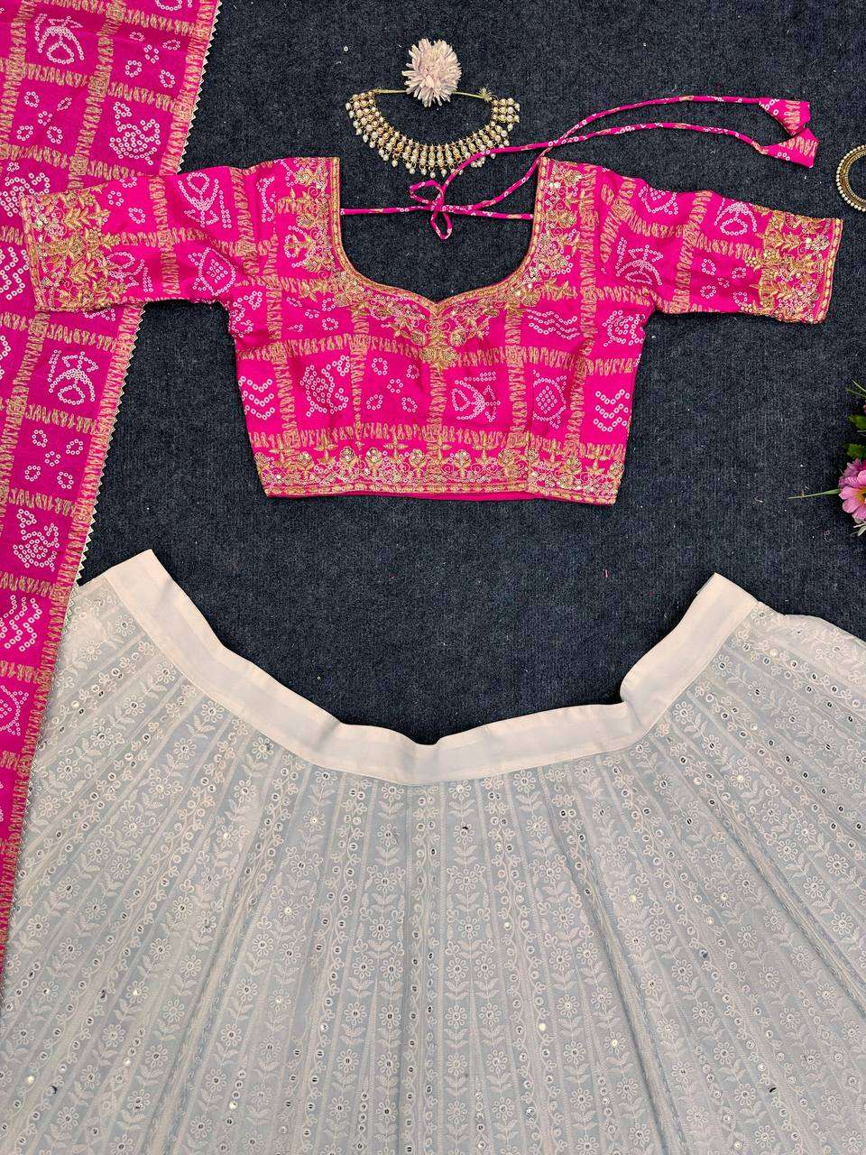 QRC 236 LEHENGA CHOLI