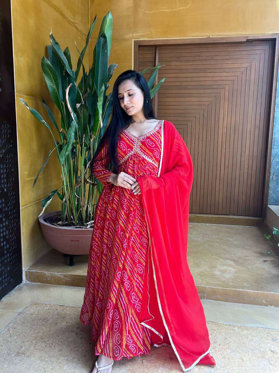 RAM 004 GOWN DUPATTA