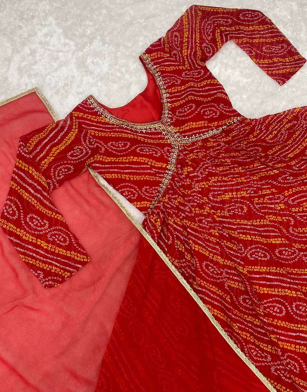 RAM 004 GOWN DUPATTA