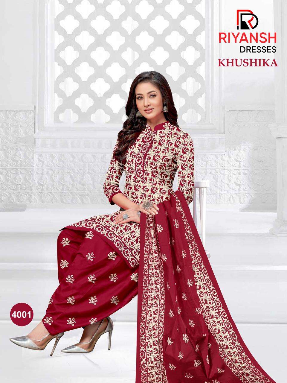 RIYANSH DRESSES KHUSHIKA VOL 4 COTTON PATIYALA SALWAR SUIT