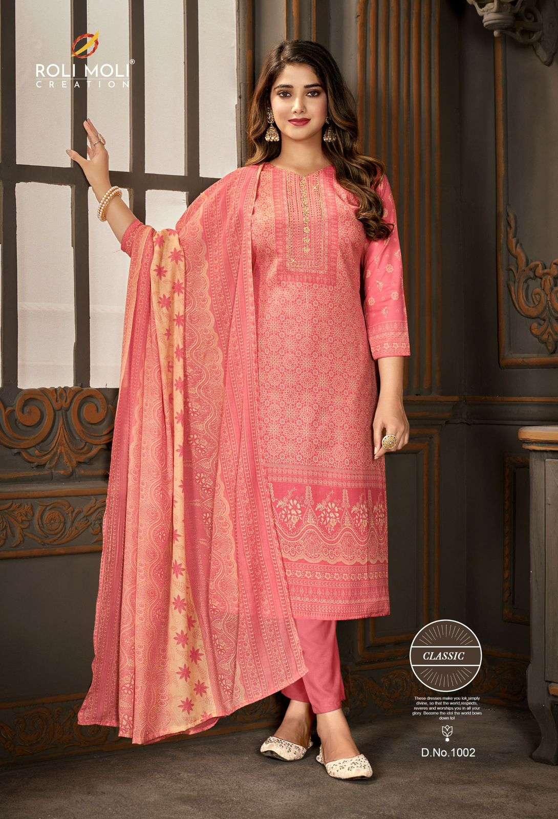 ROLI MOLI CREATION SIRAT COTTON PRINTS DRESS
