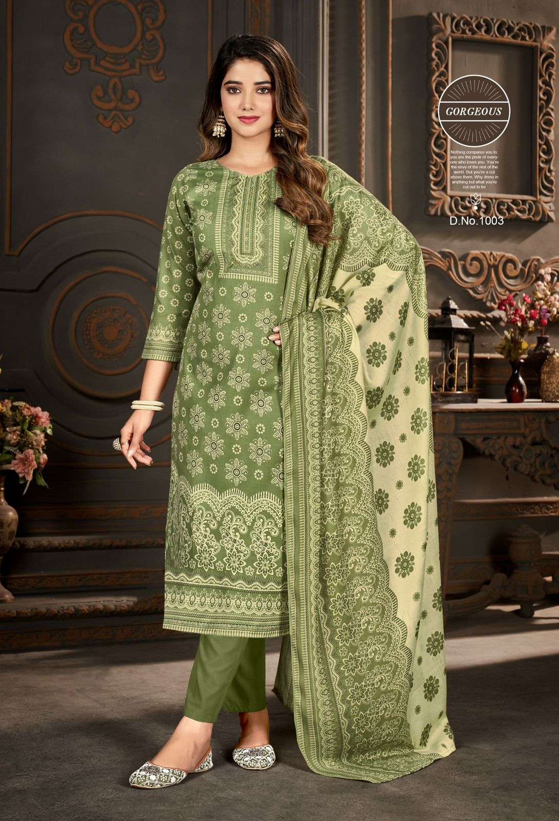 ROLI MOLI CREATION SIRAT COTTON PRINTS DRESS
