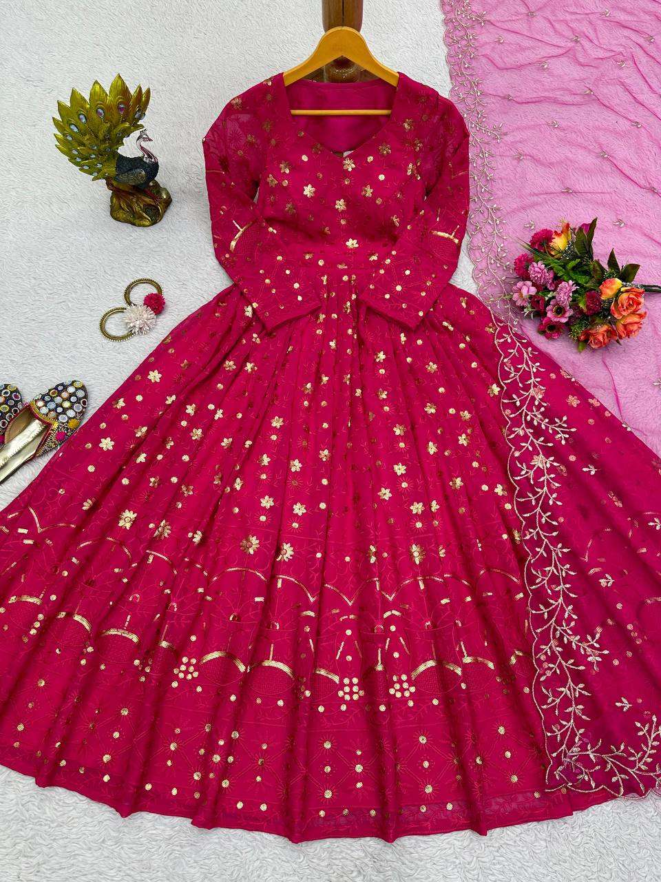 RTC 5681 GOWN DUPATTA