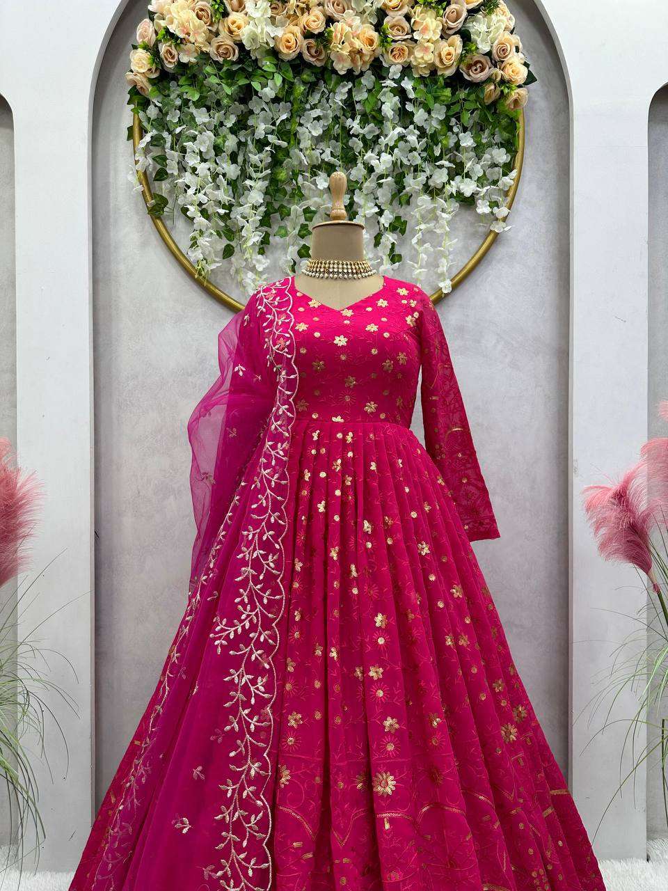 RTC 5681 GOWN DUPATTA