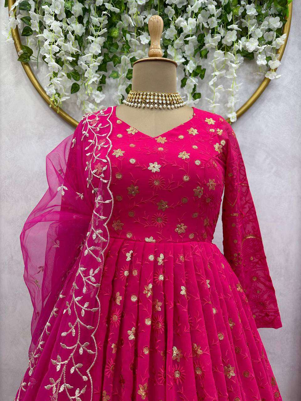 RTC 5681 GOWN DUPATTA