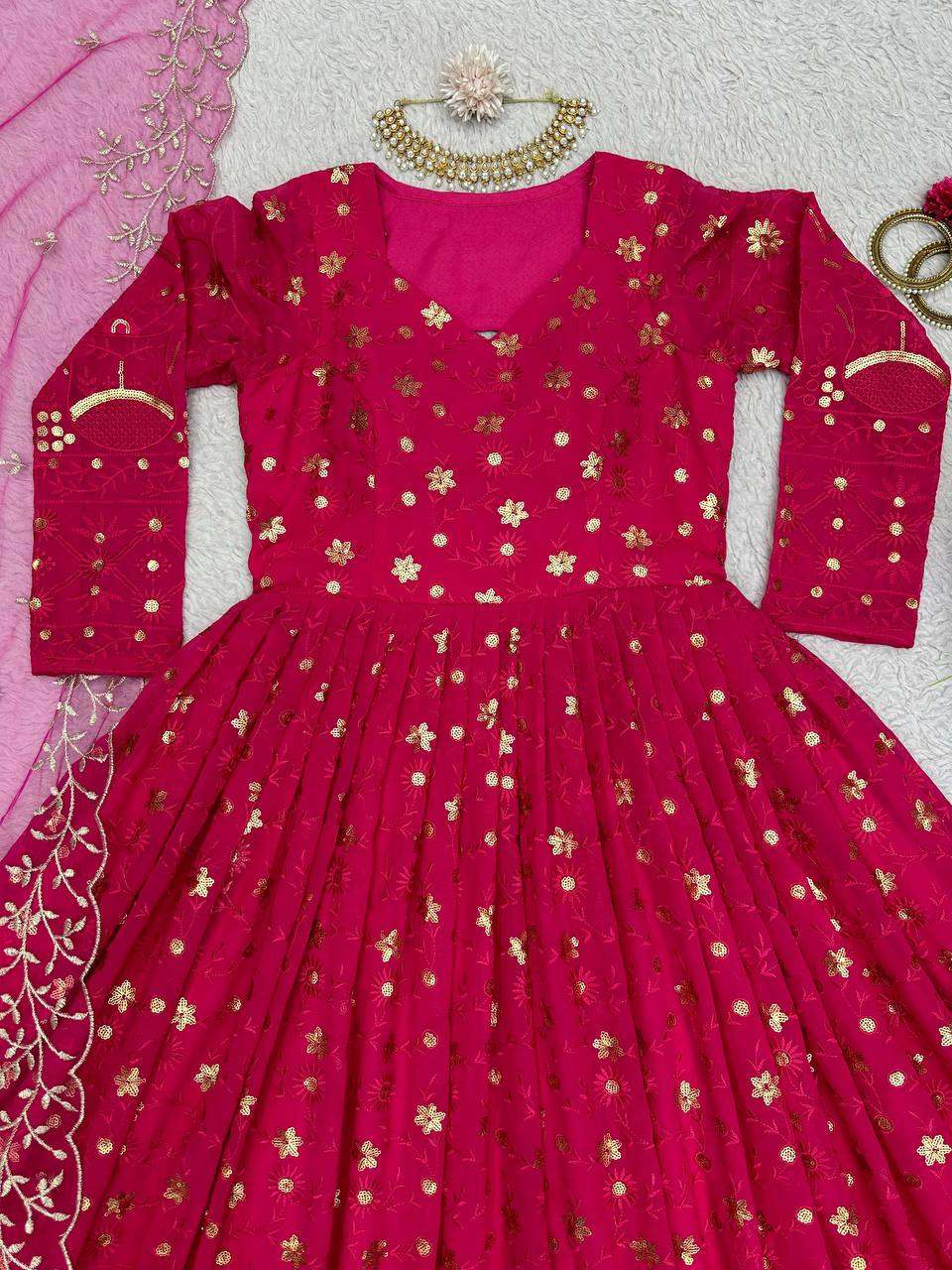 RTC 5681 GOWN DUPATTA