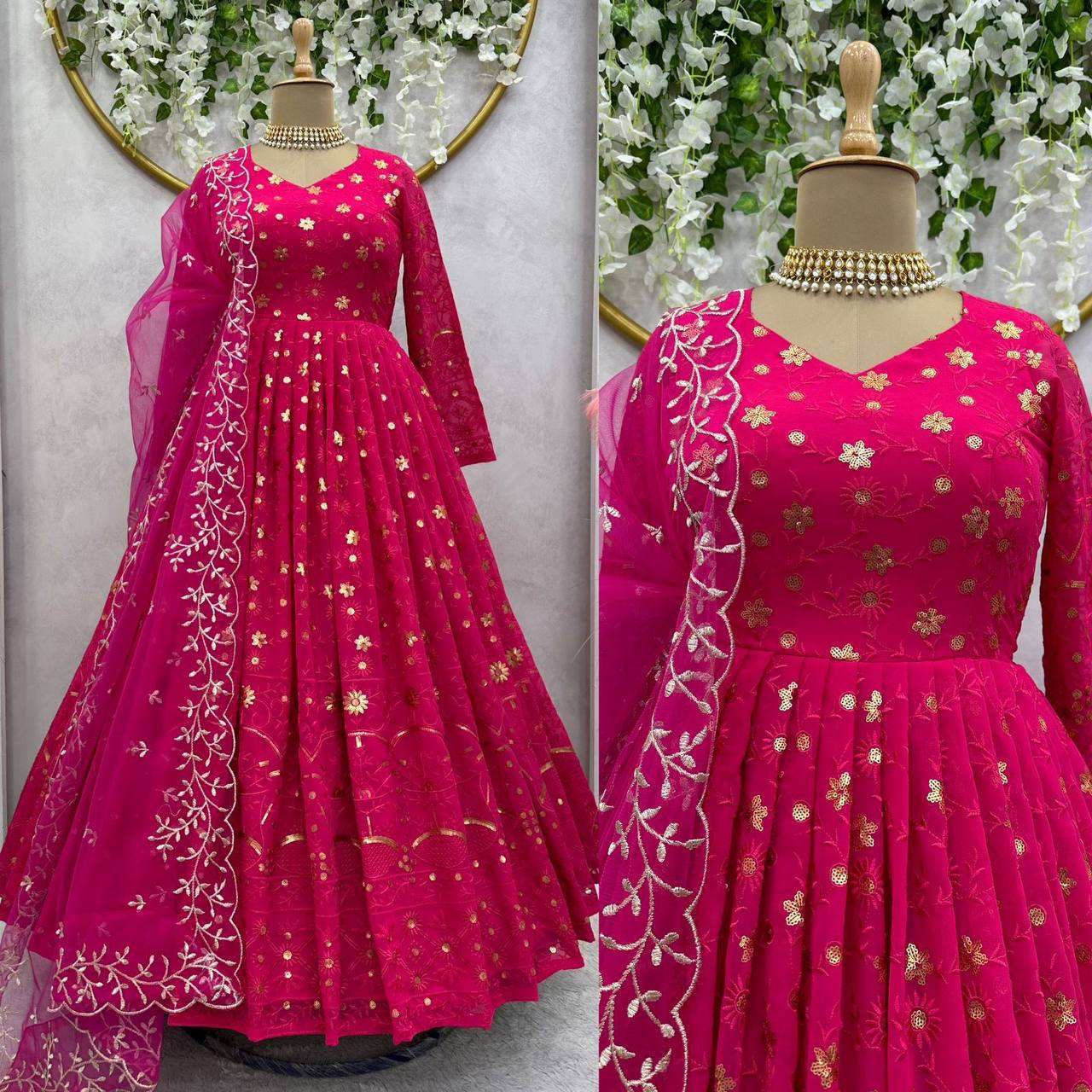 RTC 5681 GOWN DUPATTA