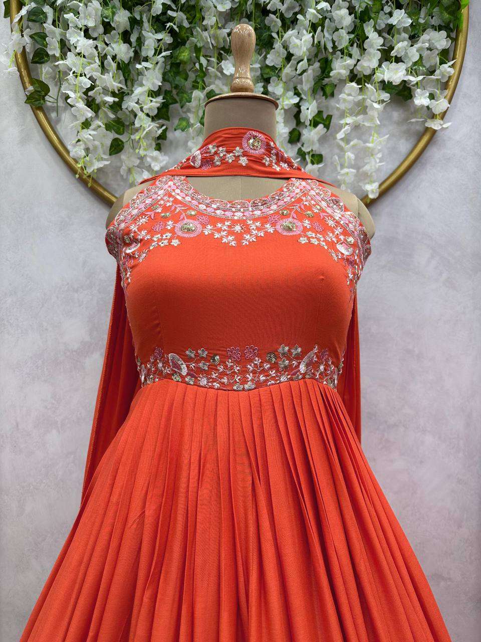RTC 5686 GOWN DUPATTA