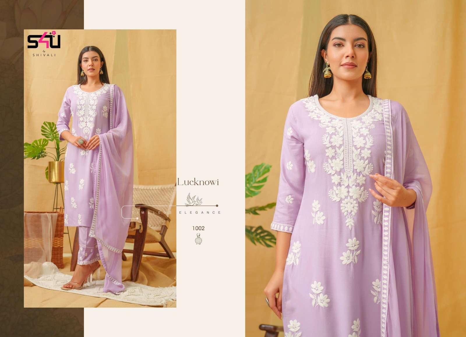 S4U SHIVALI LUCKNOWI BEAUTIFUL DESIGNER SUIT