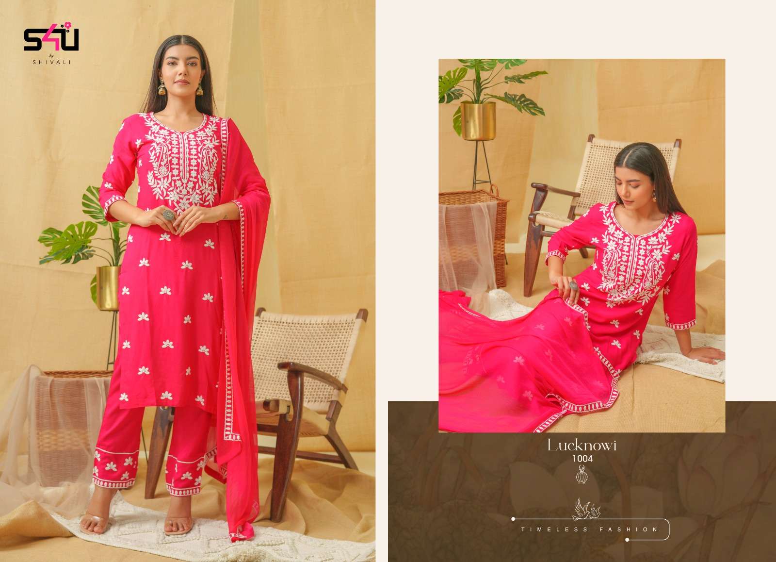 S4U SHIVALI LUCKNOWI BEAUTIFUL DESIGNER SUIT