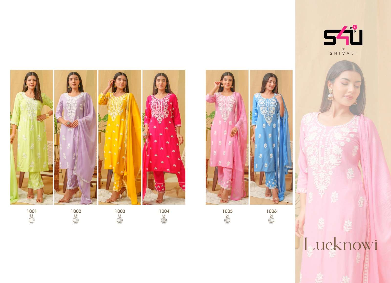 S4U SHIVALI LUCKNOWI BEAUTIFUL DESIGNER SUIT