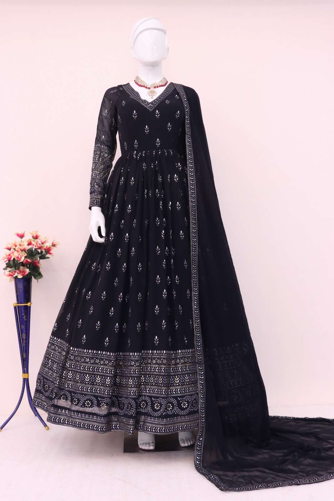 SHUBHKALA FLORY VOL 45 PARTY WEAR GOWN DRESS