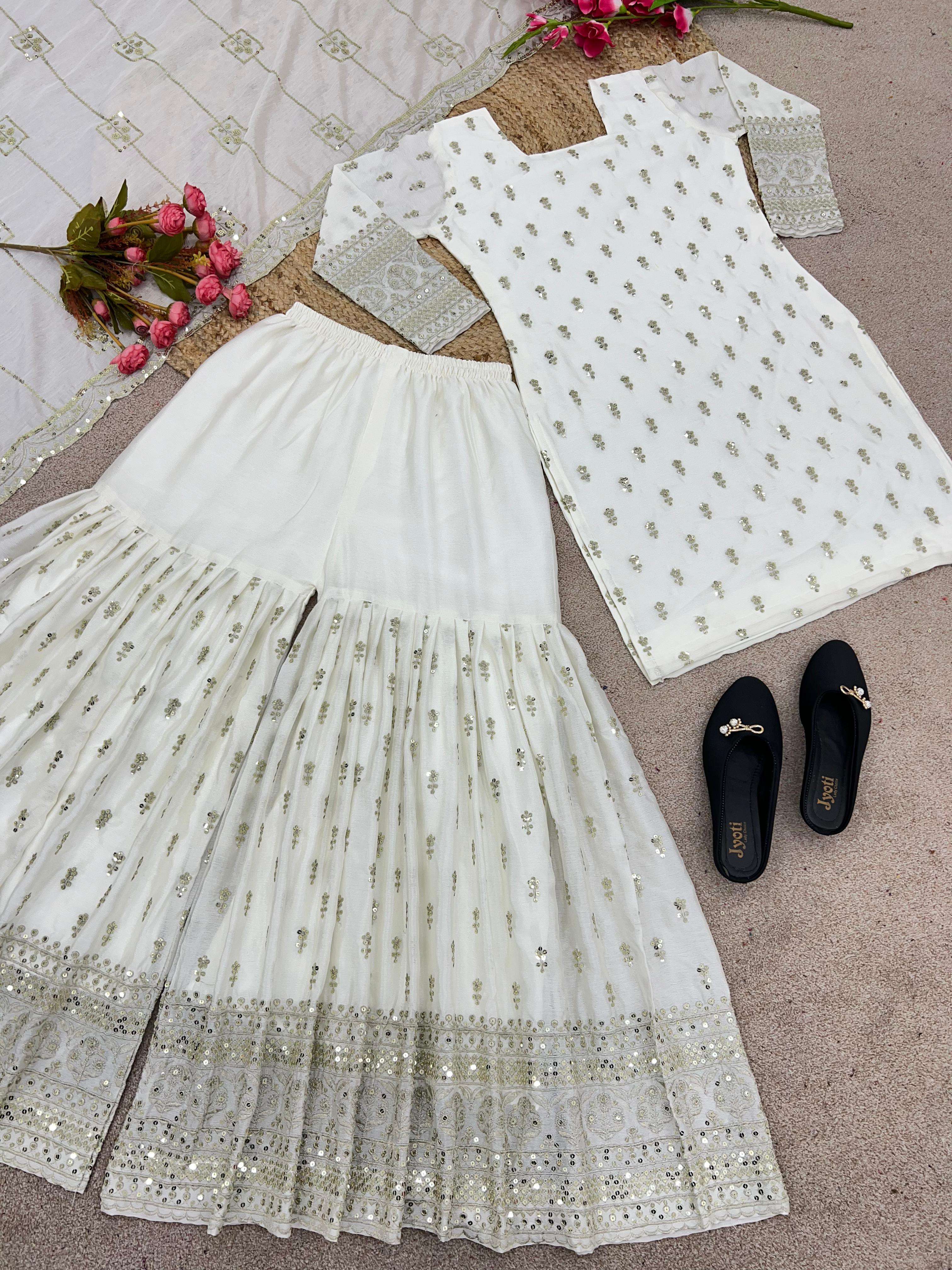 SRK 5147 SHARARA SUIT