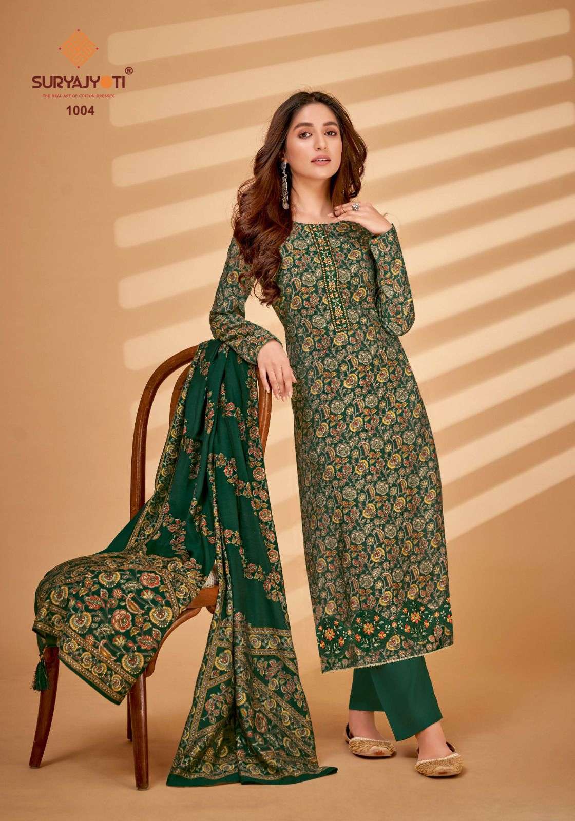 SURYAJYOTI KANIKA VOL 1 MODAL PRINTS EMBROIDERY WORK SUIT