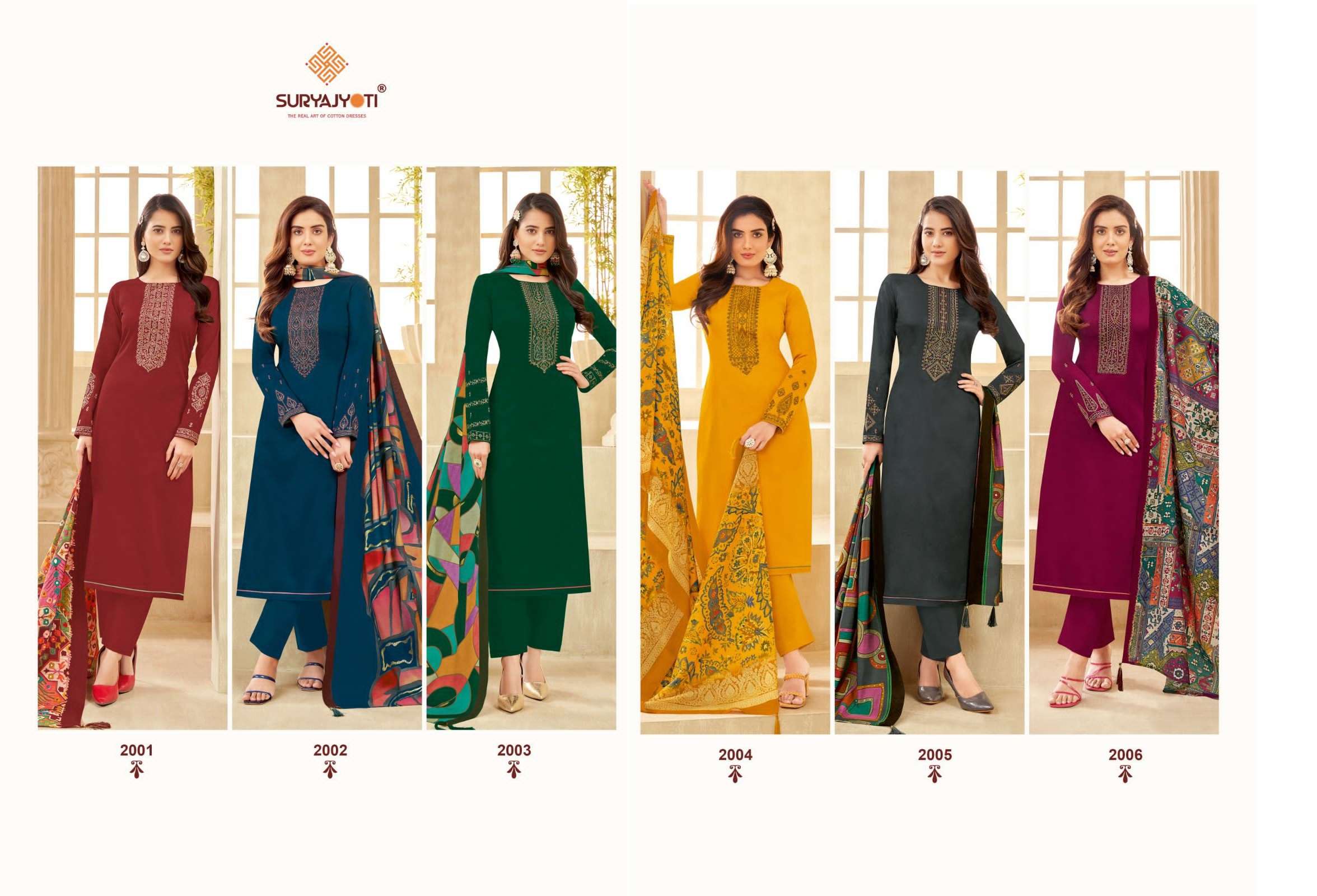 SURYAJYOTI PAL VOL 2 JAM SATIN SALWAR SUIT