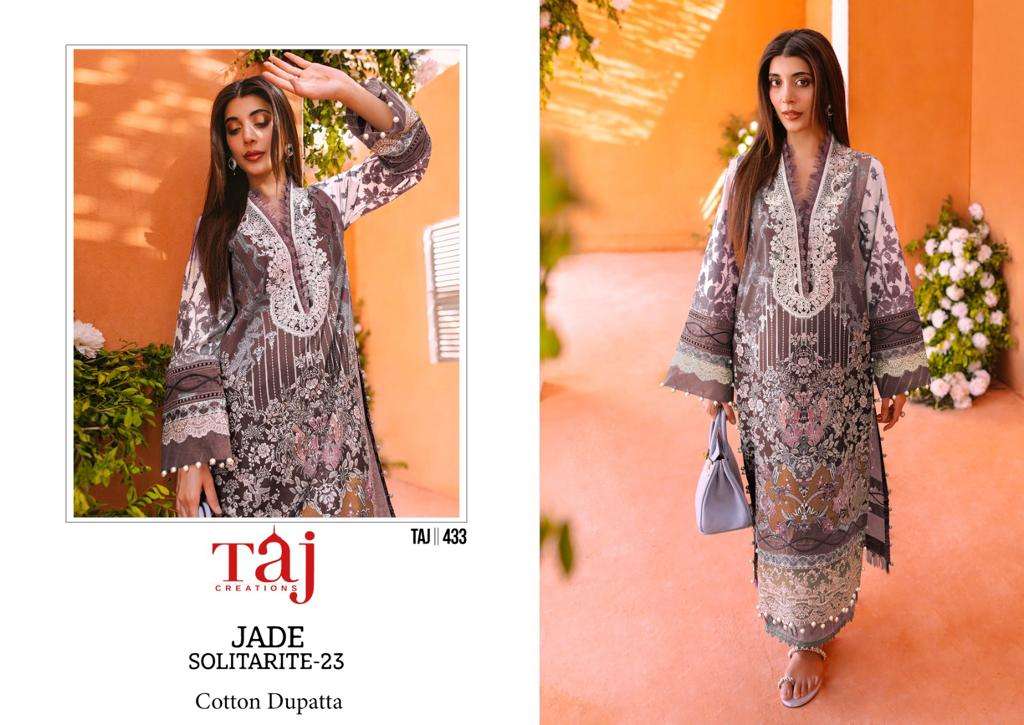 TAJ CREATION D NO 430 TO 438 COTTON SALWAR KAMEEZ 