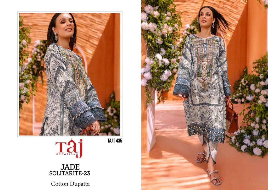 TAJ CREATION D NO 430 TO 438 COTTON SALWAR KAMEEZ 