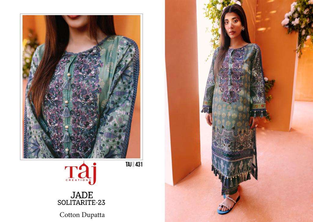 TAJ CREATION D NO 430 TO 438 COTTON SALWAR KAMEEZ 
