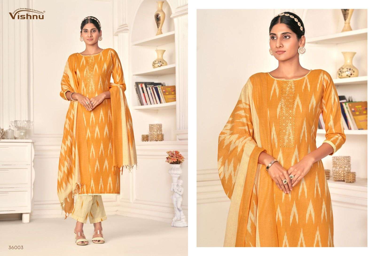 VISHNU IMPEX IKKAT VOL 2 COTTON IKKAT PRINT SALWAR SUIT