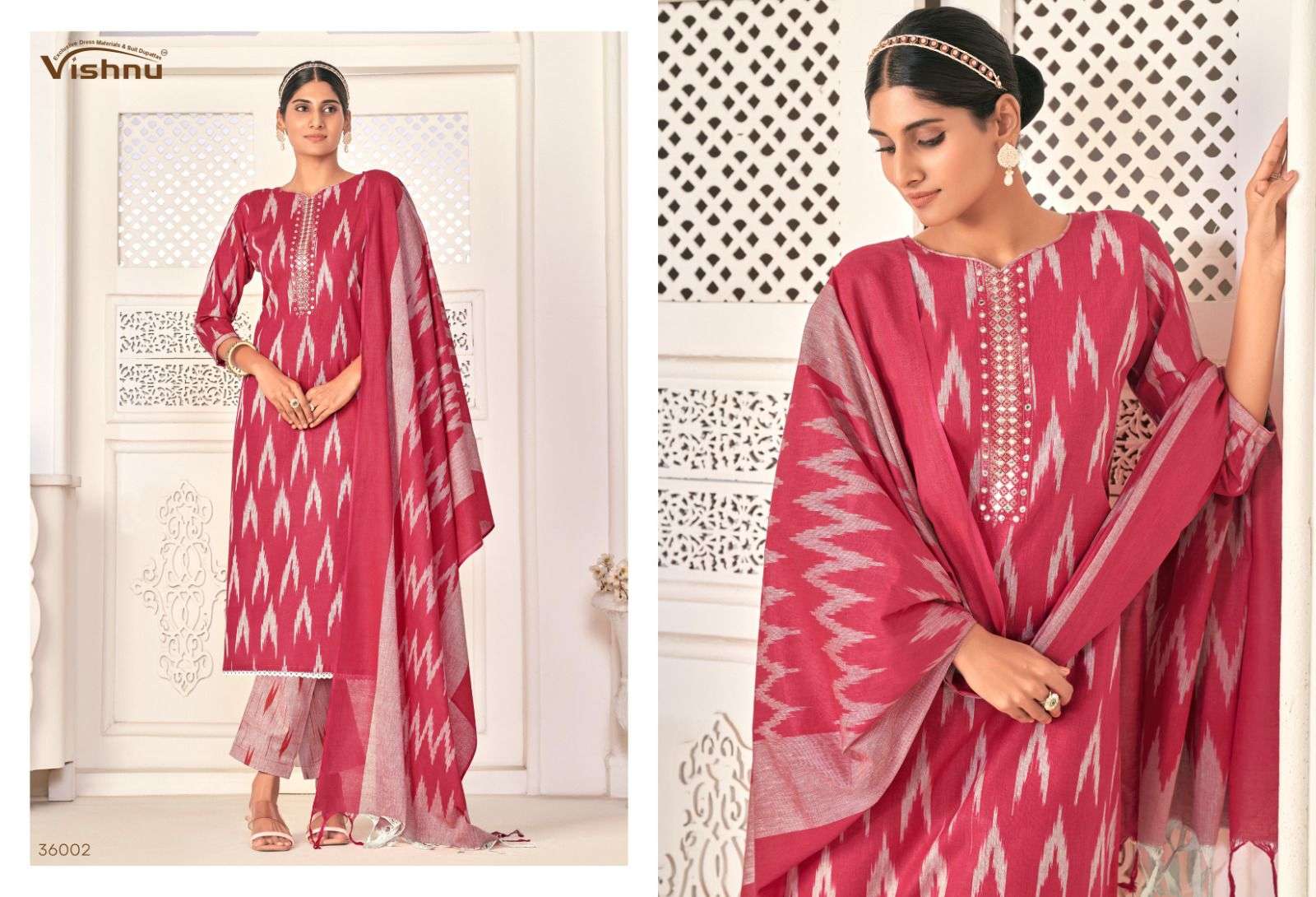 VISHNU IMPEX IKKAT VOL 2 COTTON IKKAT PRINT SALWAR SUIT