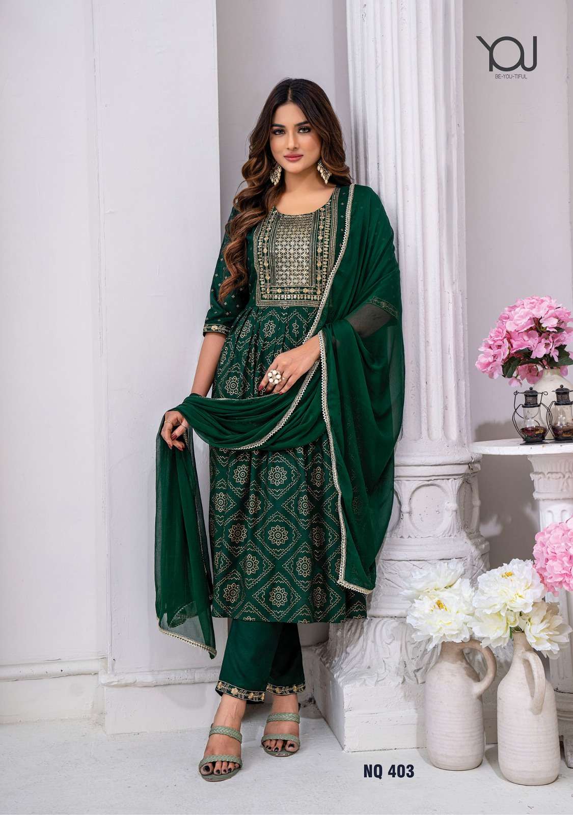 WANNA NAIRA QUEEN VOL 6 RAYON FANCY KURTI COMBO SET 