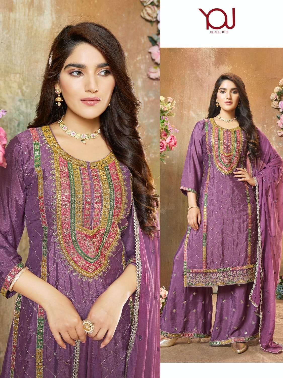 WANNA RAAVI READY MADE SHARARA SUIT