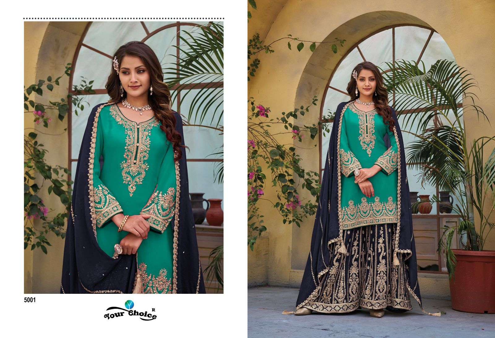 YOUR CHOIICE SIYA HEAVY DESIGNER WEDDING WEAR SUIT