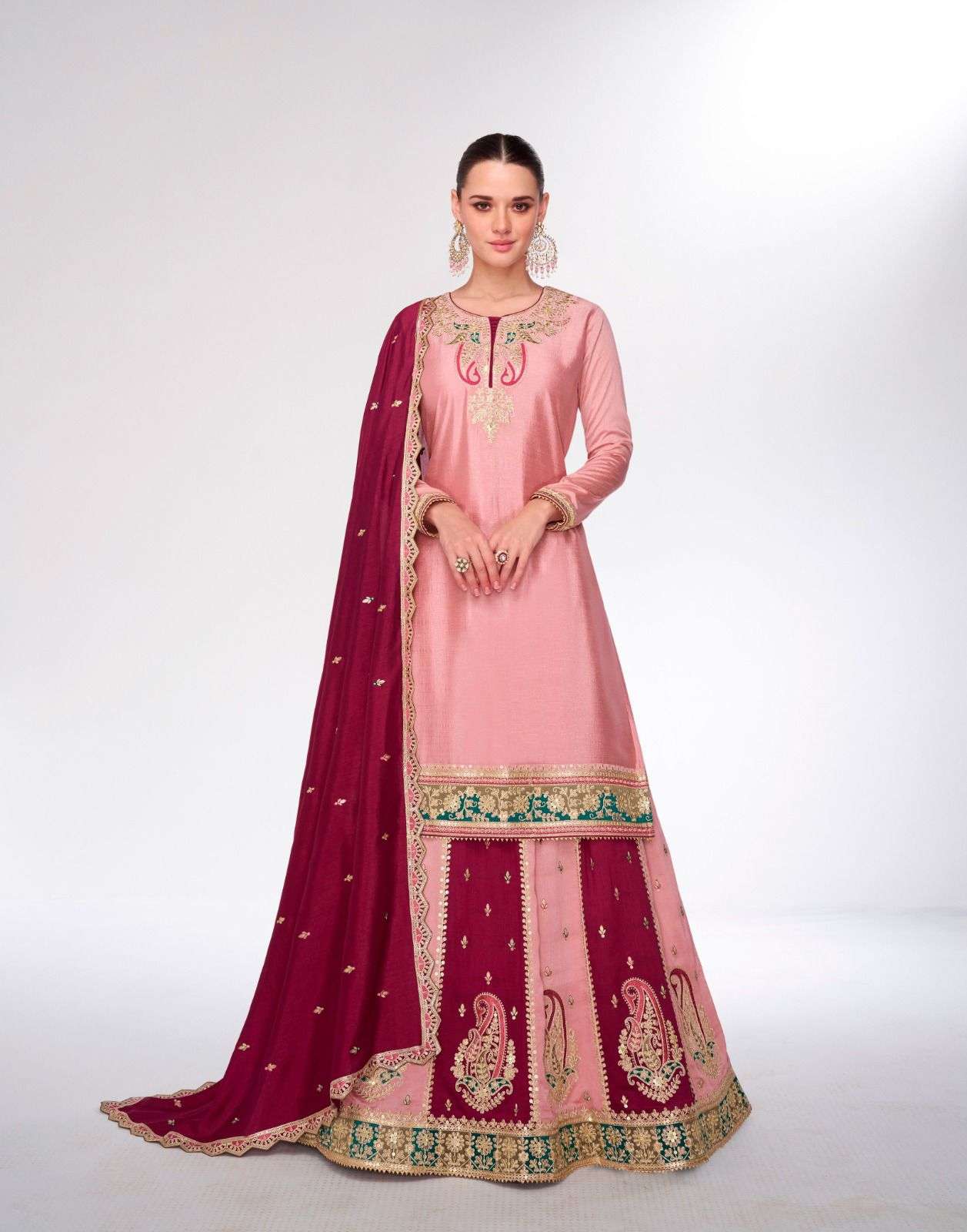 AASHIRWAD CREATION KAHANI HEAVY DESIGNER WEDDING WEAR SUIT