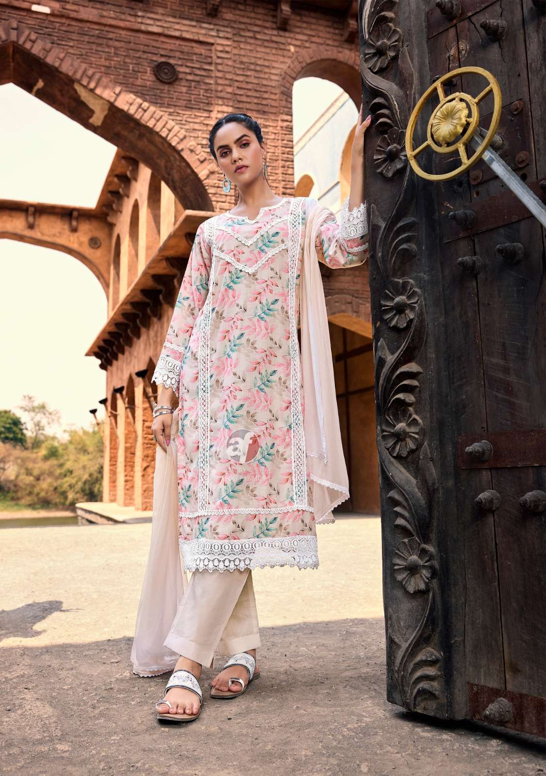 ANJU FABRICS SAKHI RE VOL 2 COTTON FANCY DESIGNER KURTI COMBO SET 
