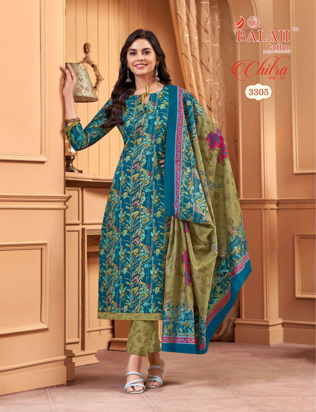 BALAJI COTTON CHITRA VOL 33 COTTON DRESS