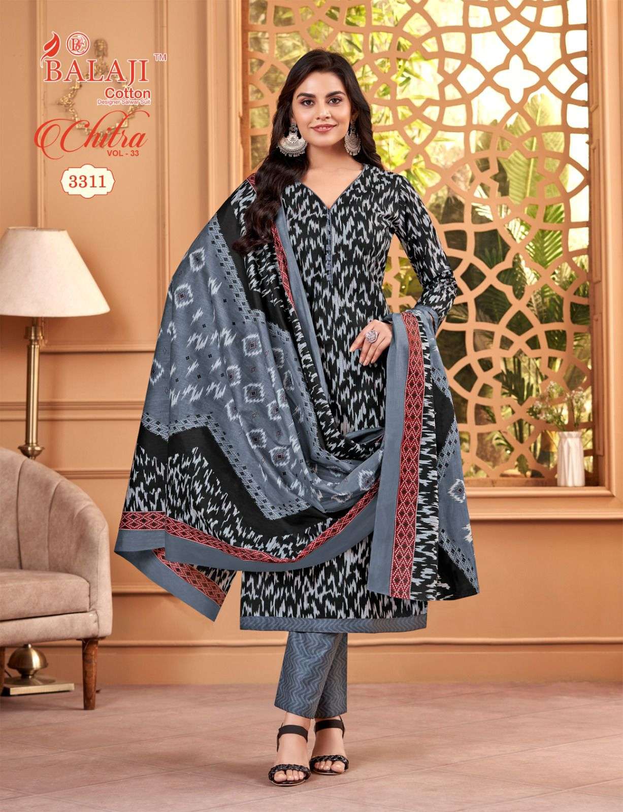 BALAJI COTTON CHITRA VOL 33 COTTON DRESS
