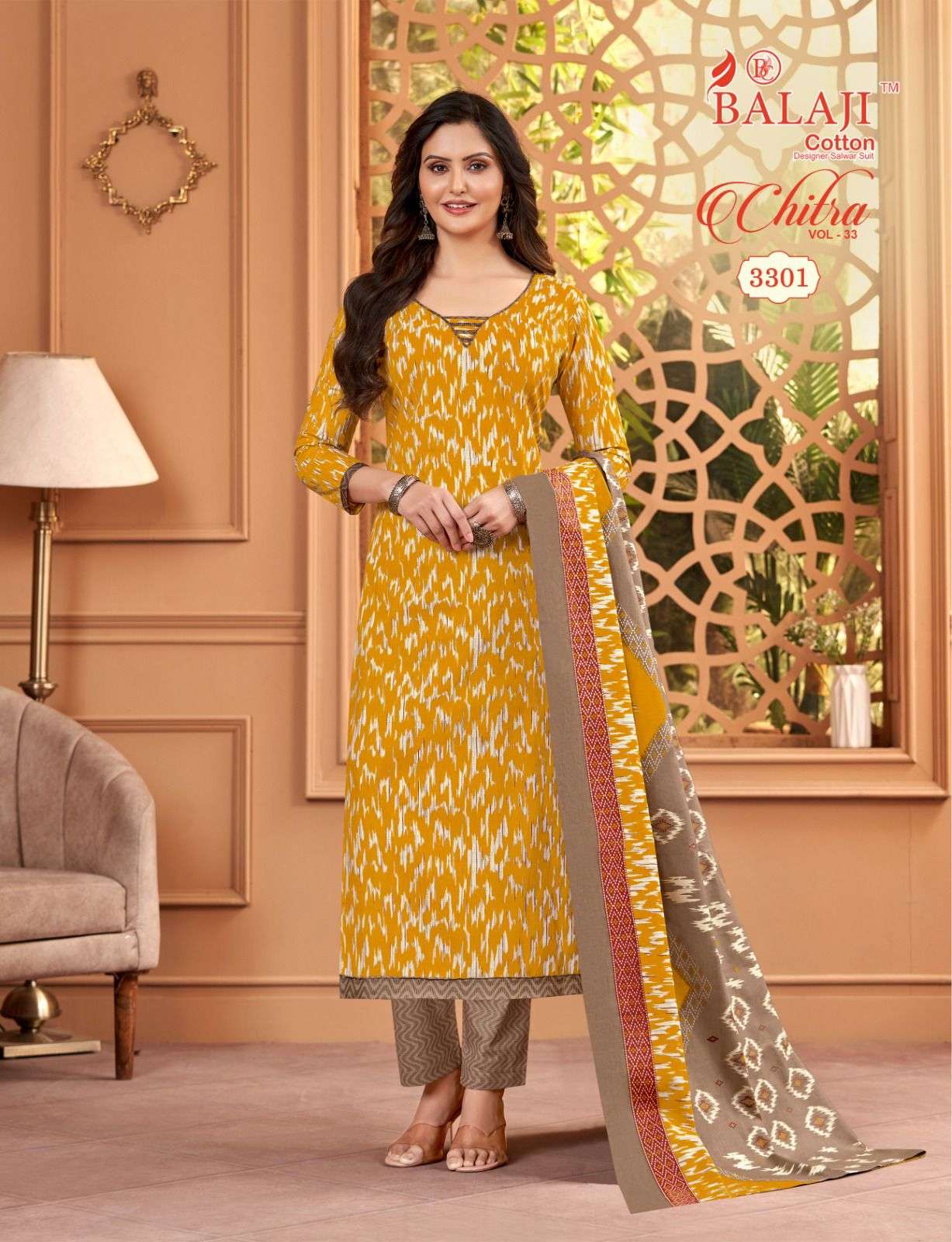 BALAJI COTTON CHITRA VOL 33 COTTON DRESS