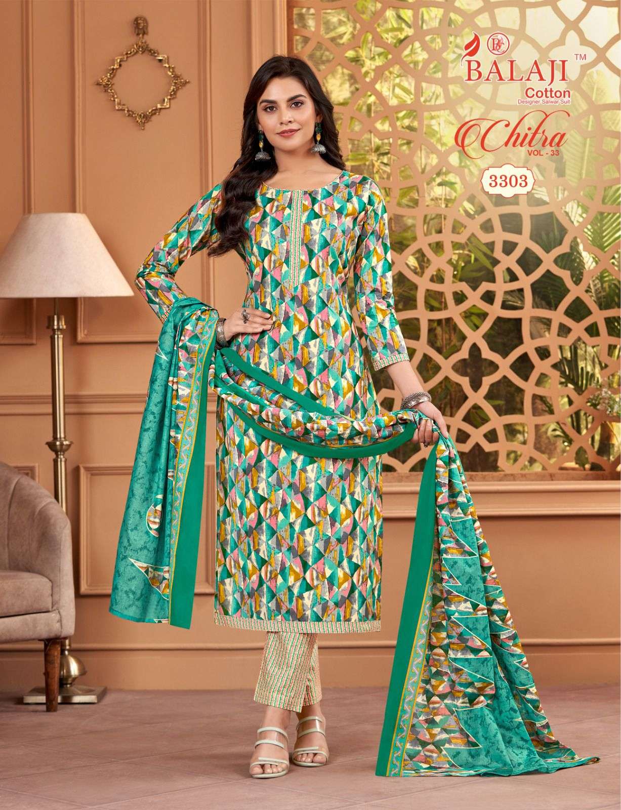 BALAJI COTTON CHITRA VOL 33 COTTON DRESS
