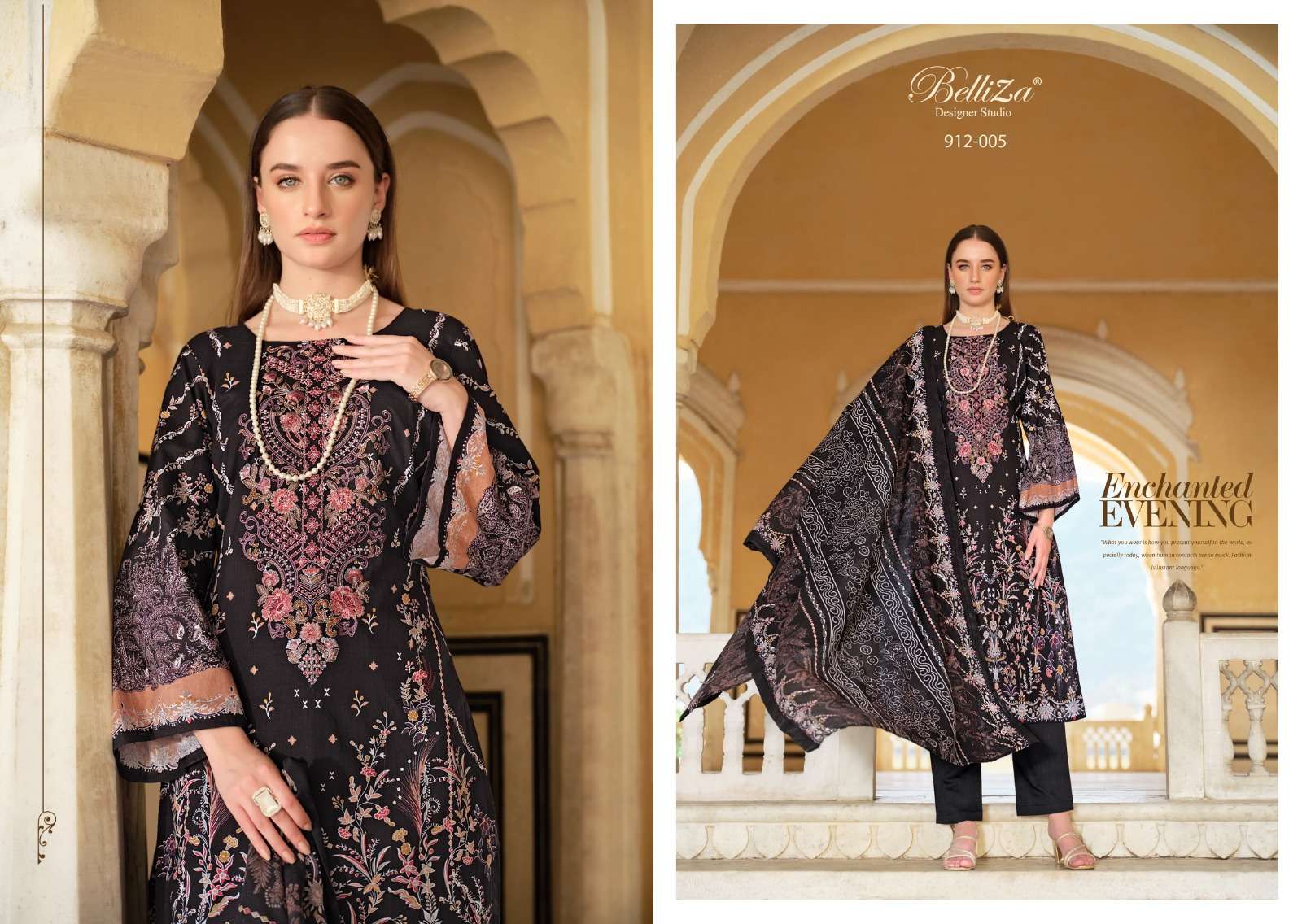 BELLIZA DESIGNER STUDIO NAIRA VOL 49 COTTON DIGITAL PRINT SUIT