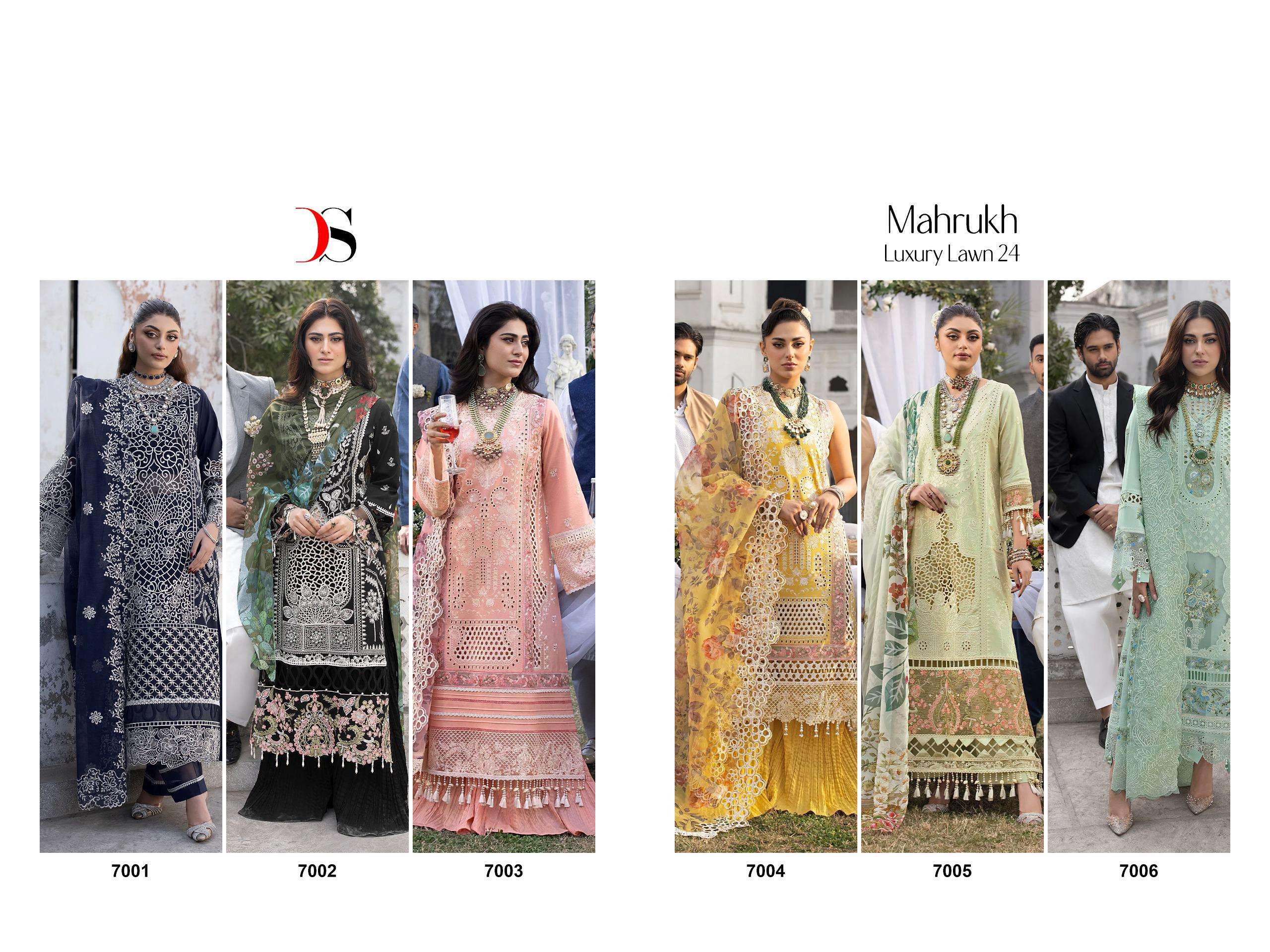 DEEPSY SUITS MAHRUKH LUXURY LAWN 24 COTTON EMBROIDERY DESIGNER SUIT