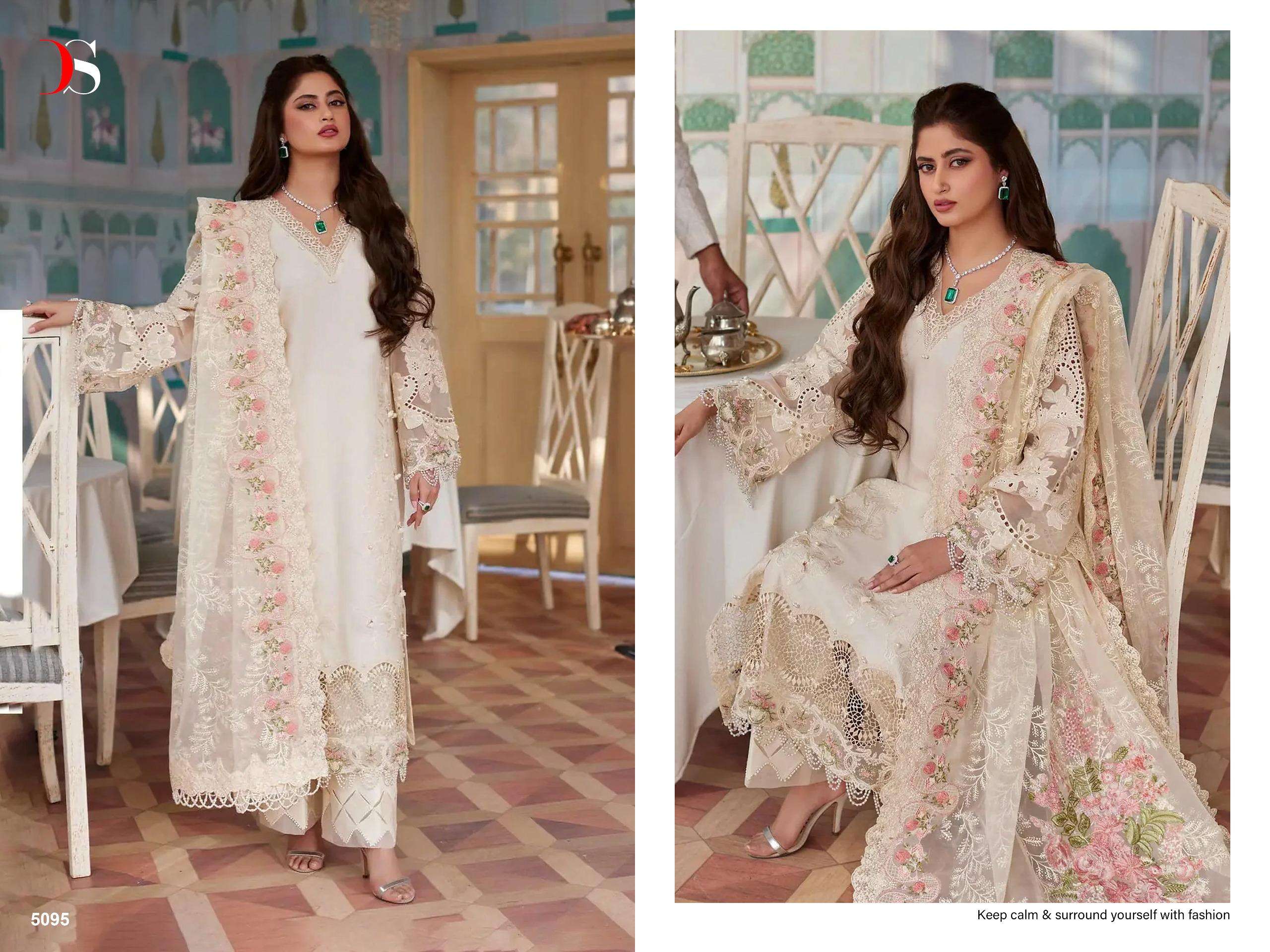 DEEPSY SUITS MARIA B EMBROIDERED 24 NX COTTON DESIGNER SUIT