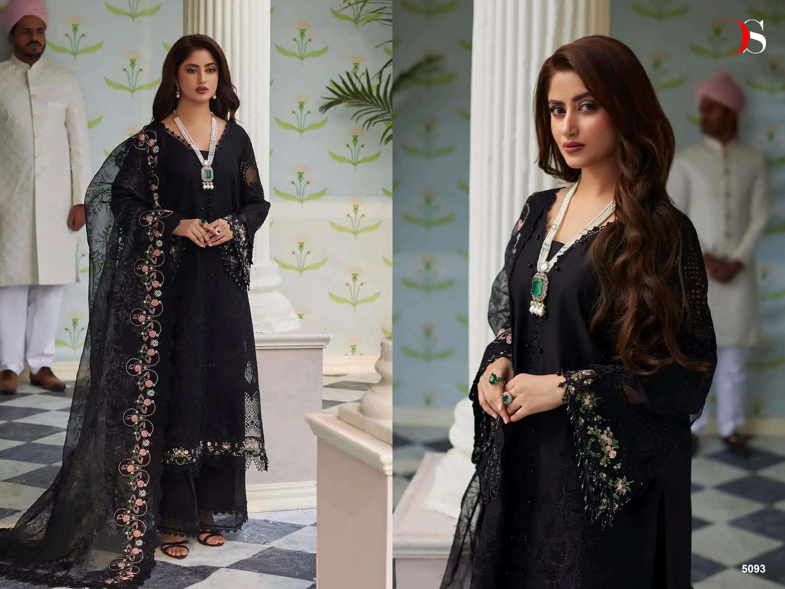 DEEPSY SUITS MARIA B EMBROIDERED 24 NX COTTON DESIGNER SUIT