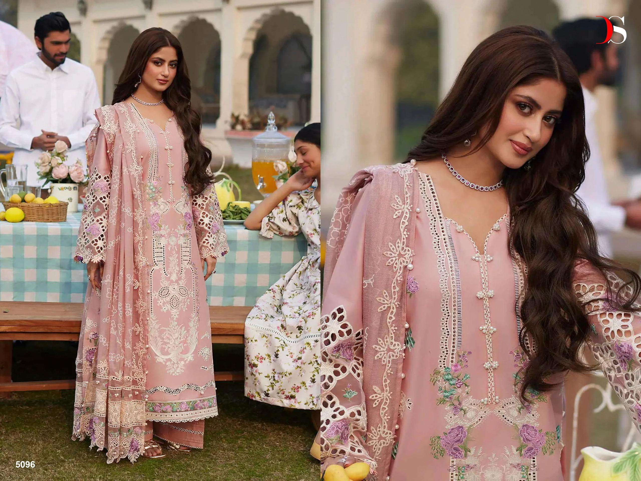 DEEPSY SUITS MARIA B EMBROIDERED 24 NX COTTON DESIGNER SUIT