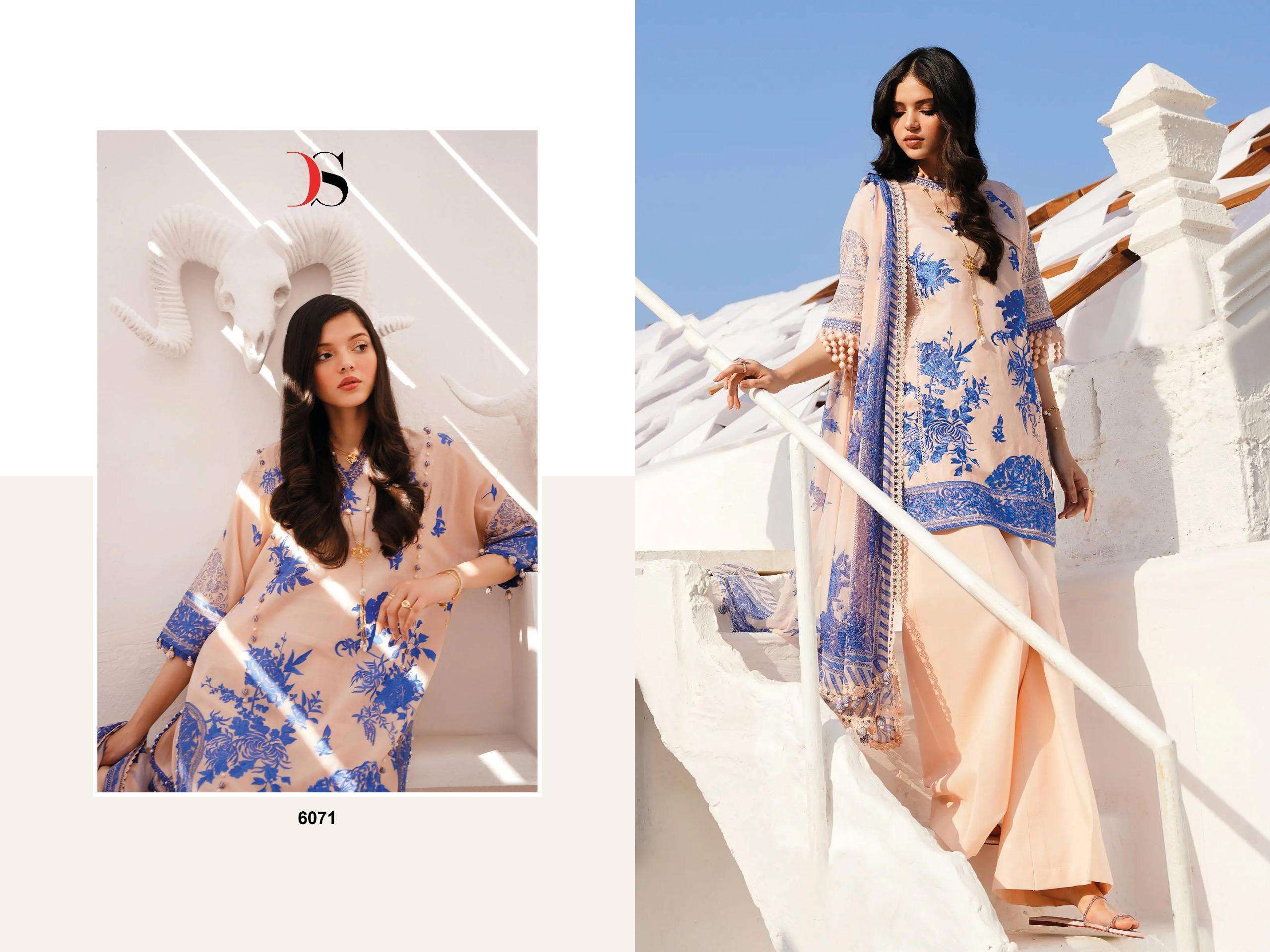 DEEPSY SUITS SANA SAFINAZ MUZLIN 24 VOL 2 COTTON SALWAR KAMEEZ 