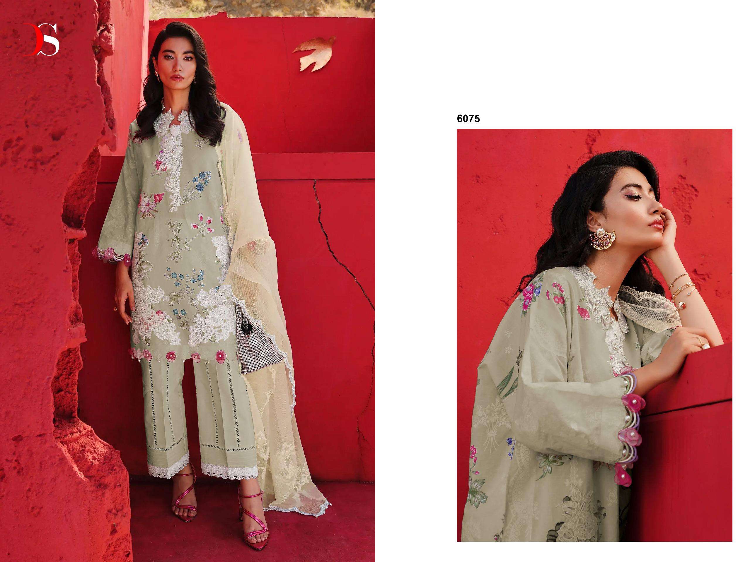 DEEPSY SUITS SANA SAFINAZ MUZLIN 24 VOL 2 COTTON SALWAR KAMEEZ 