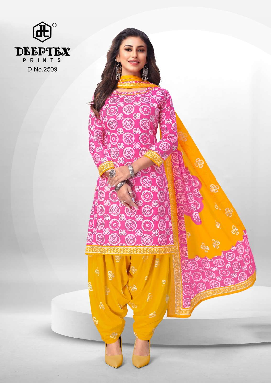 DEEPTEX PRINTS BATIK PLUS VOL 25 COTTON PRINT DRESS