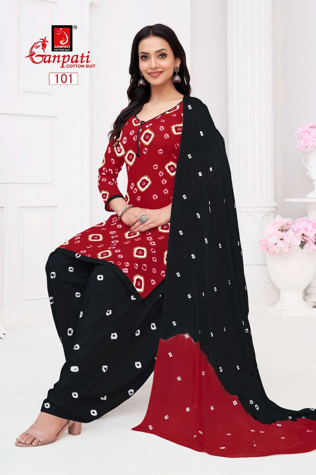GANPATI BANDHANI VOL 1 COTTON PRINT SALWAR SUIT