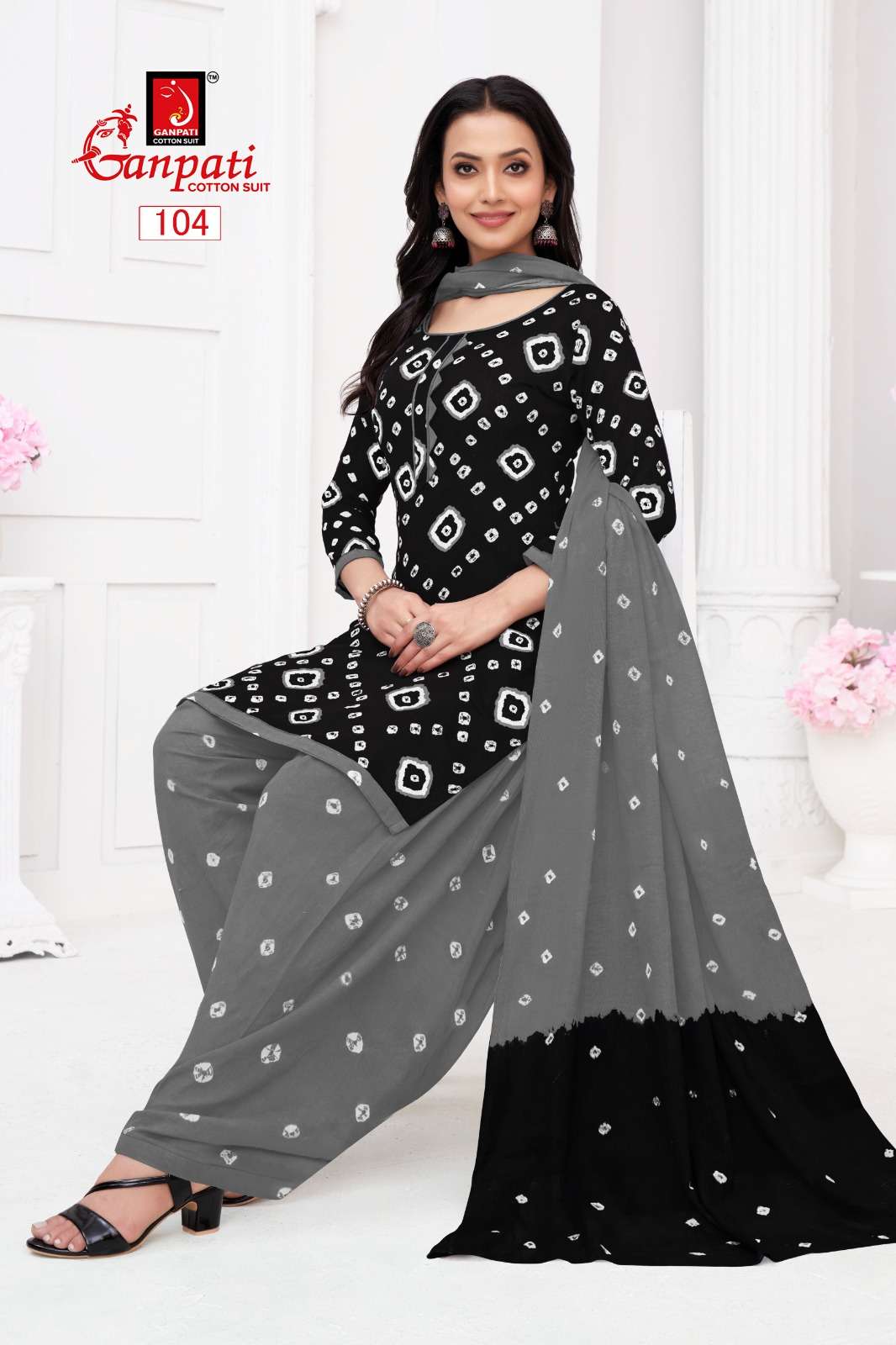 GANPATI BANDHANI VOL 1 COTTON PRINT SALWAR SUIT