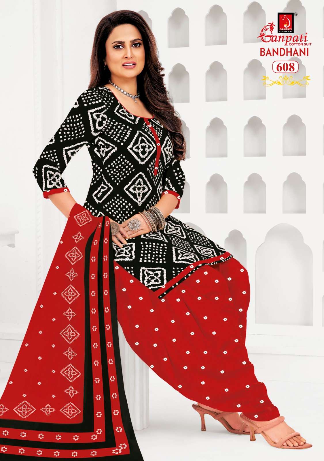 GANPATI BANDHANI VOL 15 COTTON PRINTED SALWAR SUIT