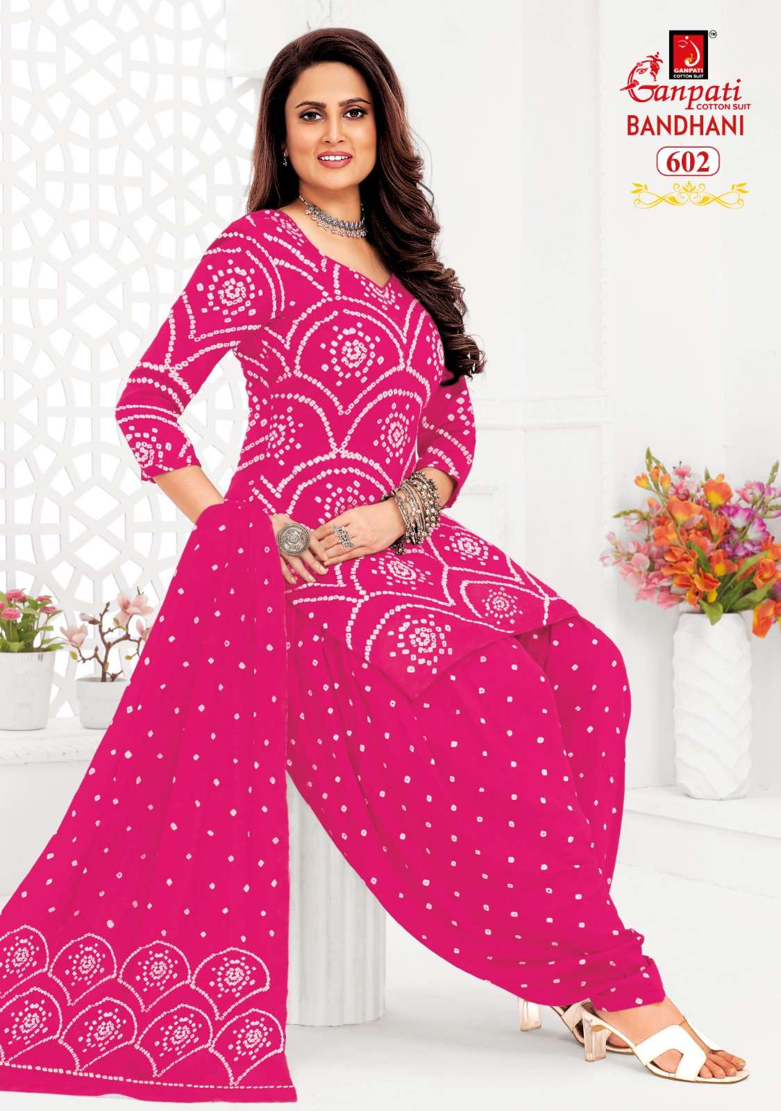 GANPATI BANDHANI VOL 15 COTTON PRINTED SALWAR SUIT