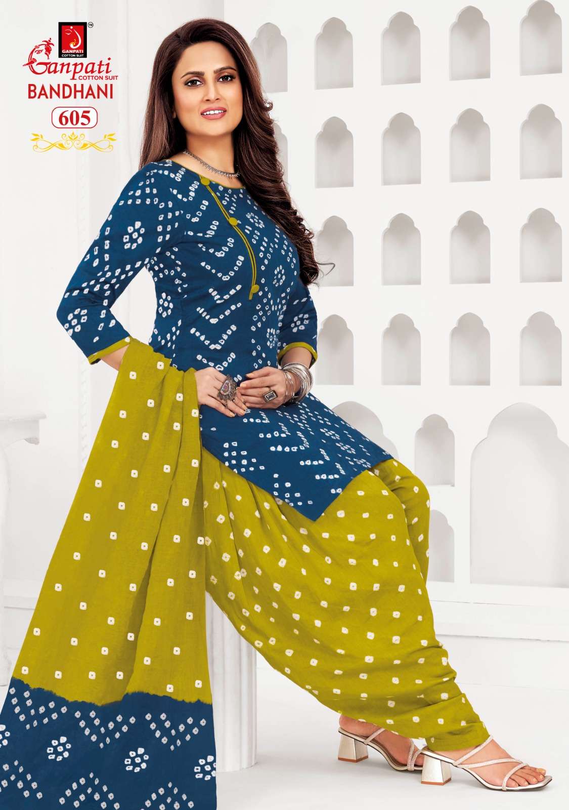 GANPATI BANDHANI VOL 15 COTTON PRINTED SALWAR SUIT