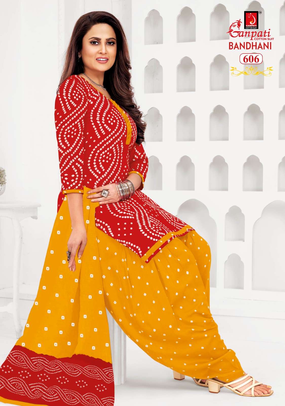 GANPATI BANDHANI VOL 15 COTTON PRINTED SALWAR SUIT